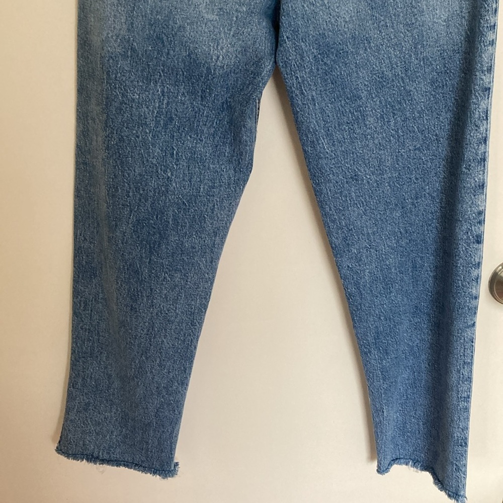 ZARA HIGH RISE JEANS - Picture 9 of 11